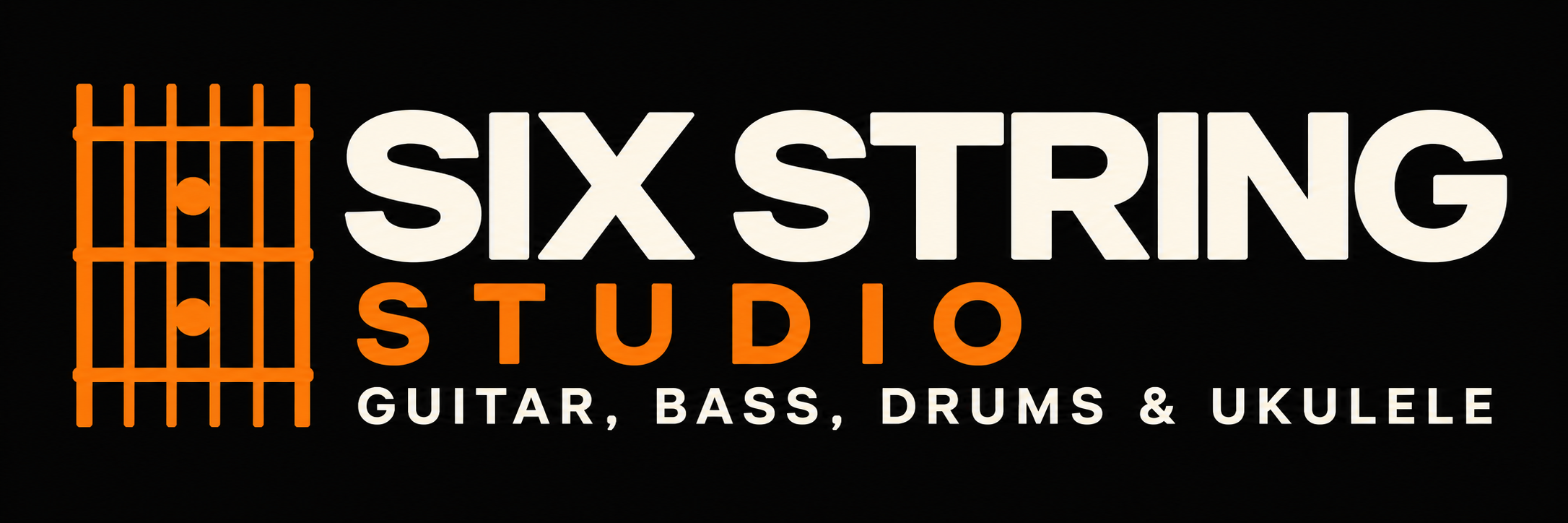 Six String Studio — guitar, bass, drums & ukulele